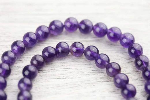 Amythist Mala Beads