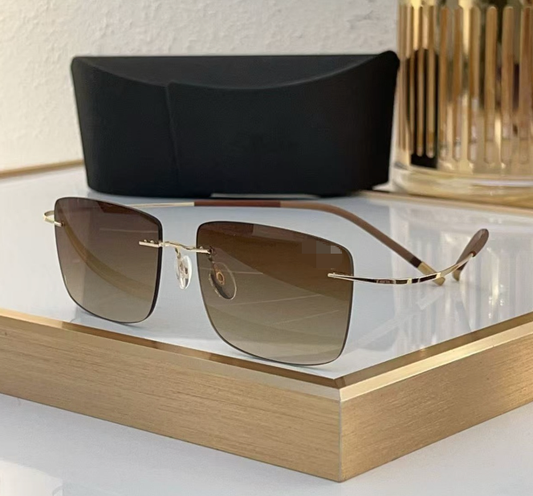 Men Brown Sunglasses