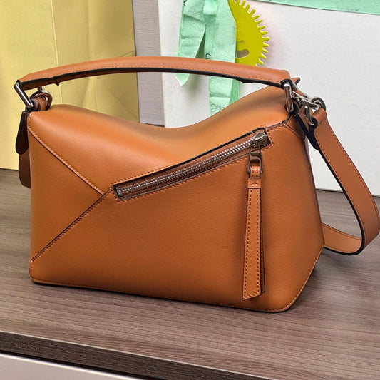 Brown Real Leather Bag for Women
