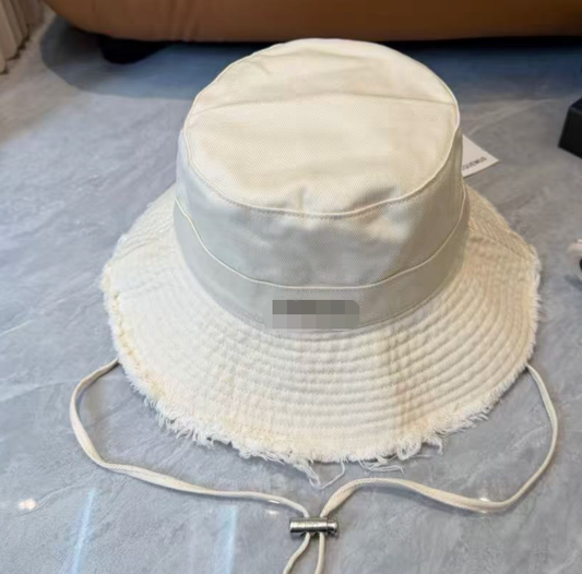 off-white fisherman's hat