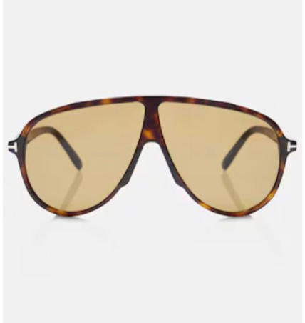 Tortoiseshell Aviator Sunglasses